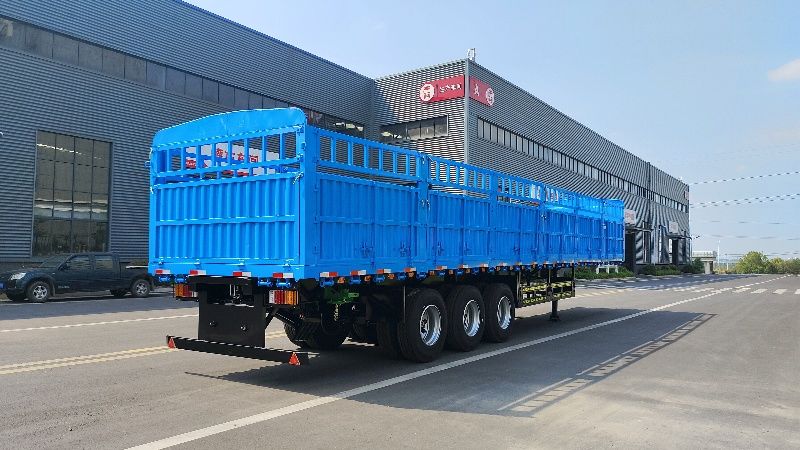 14米倉欄側(cè)翻自卸半掛車